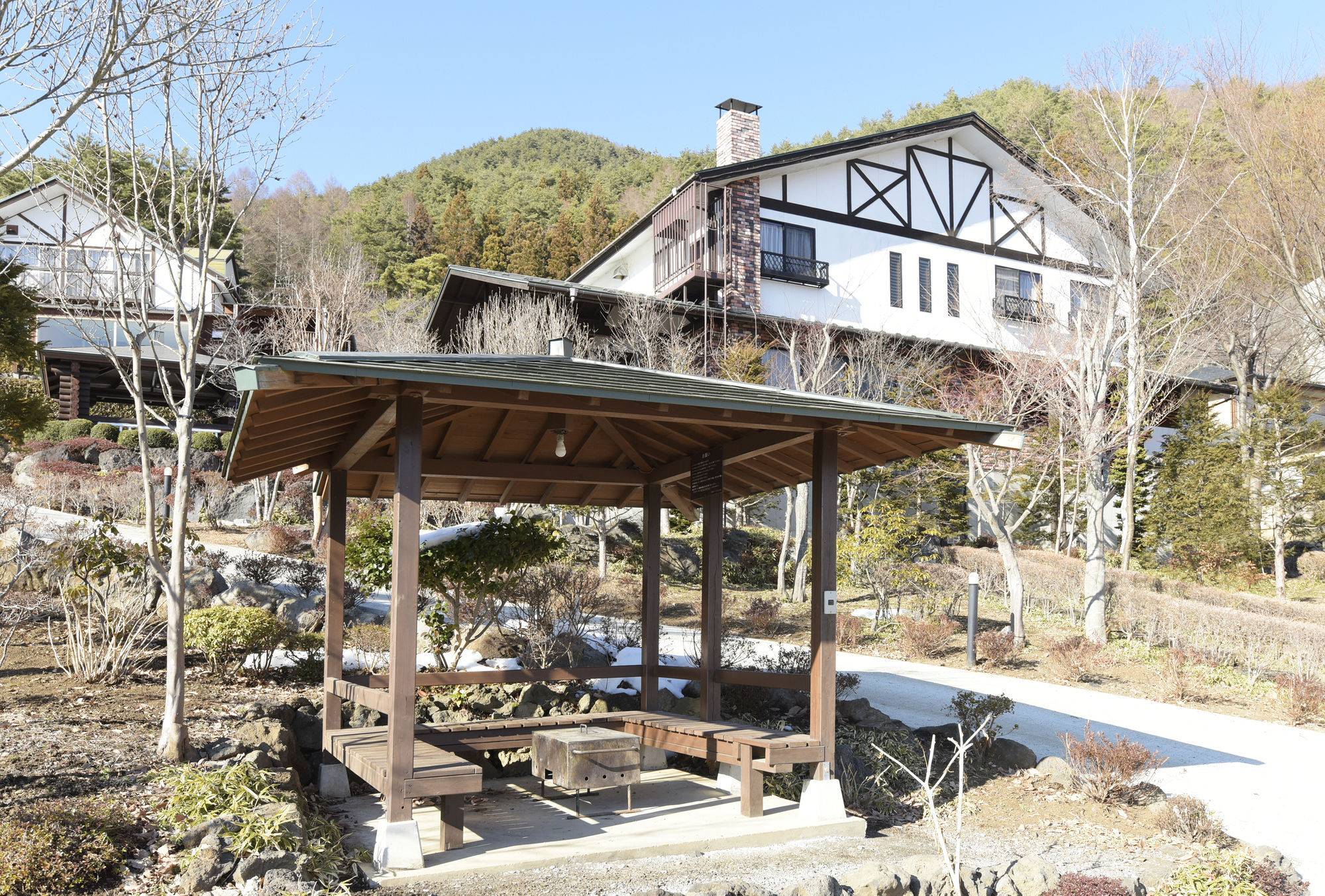 פוג'יקאוואגוצ'יקו Kawaguchiko Country Cottage Ban מראה חיצוני תמונה