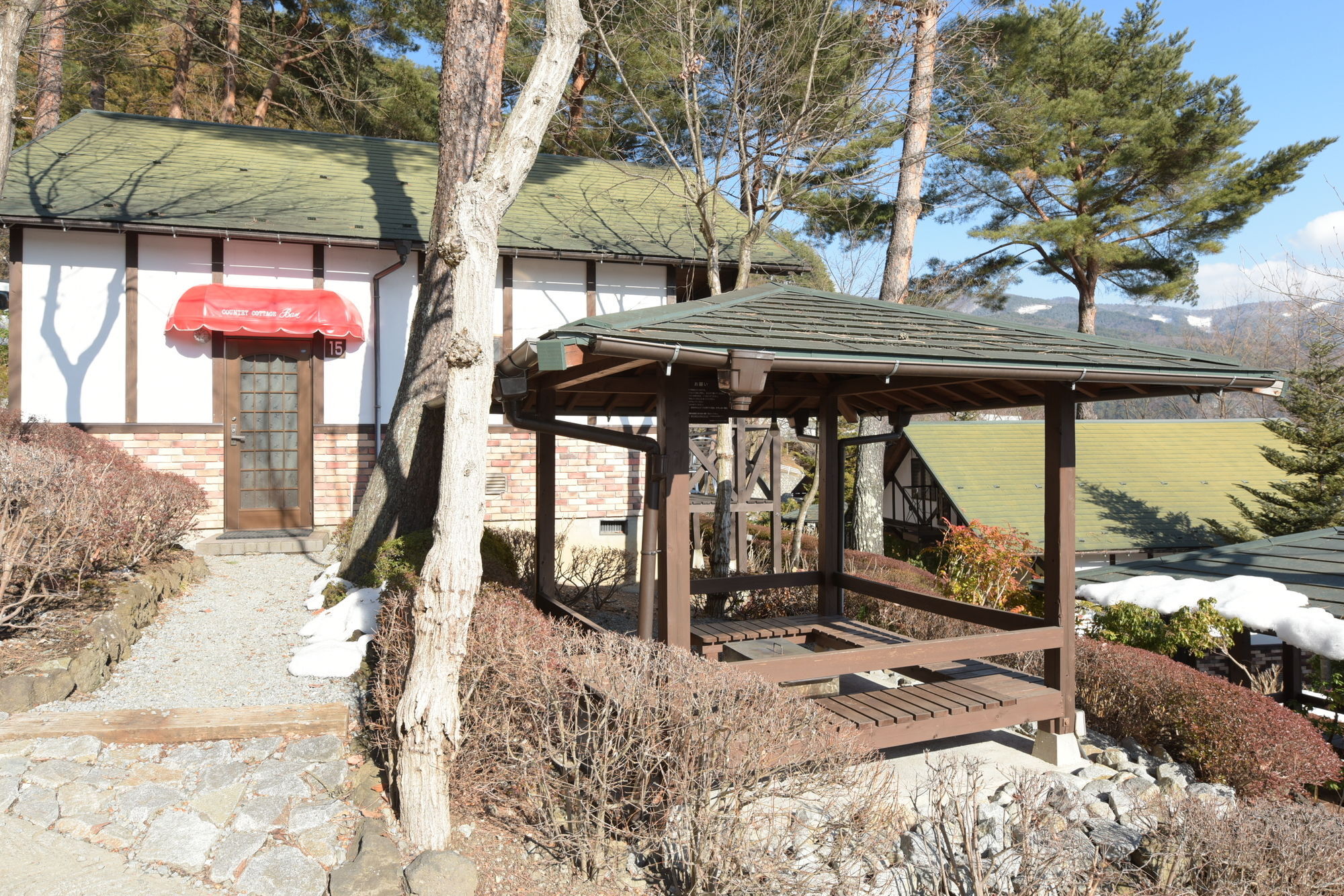 פוג'יקאוואגוצ'יקו Kawaguchiko Country Cottage Ban מראה חיצוני תמונה