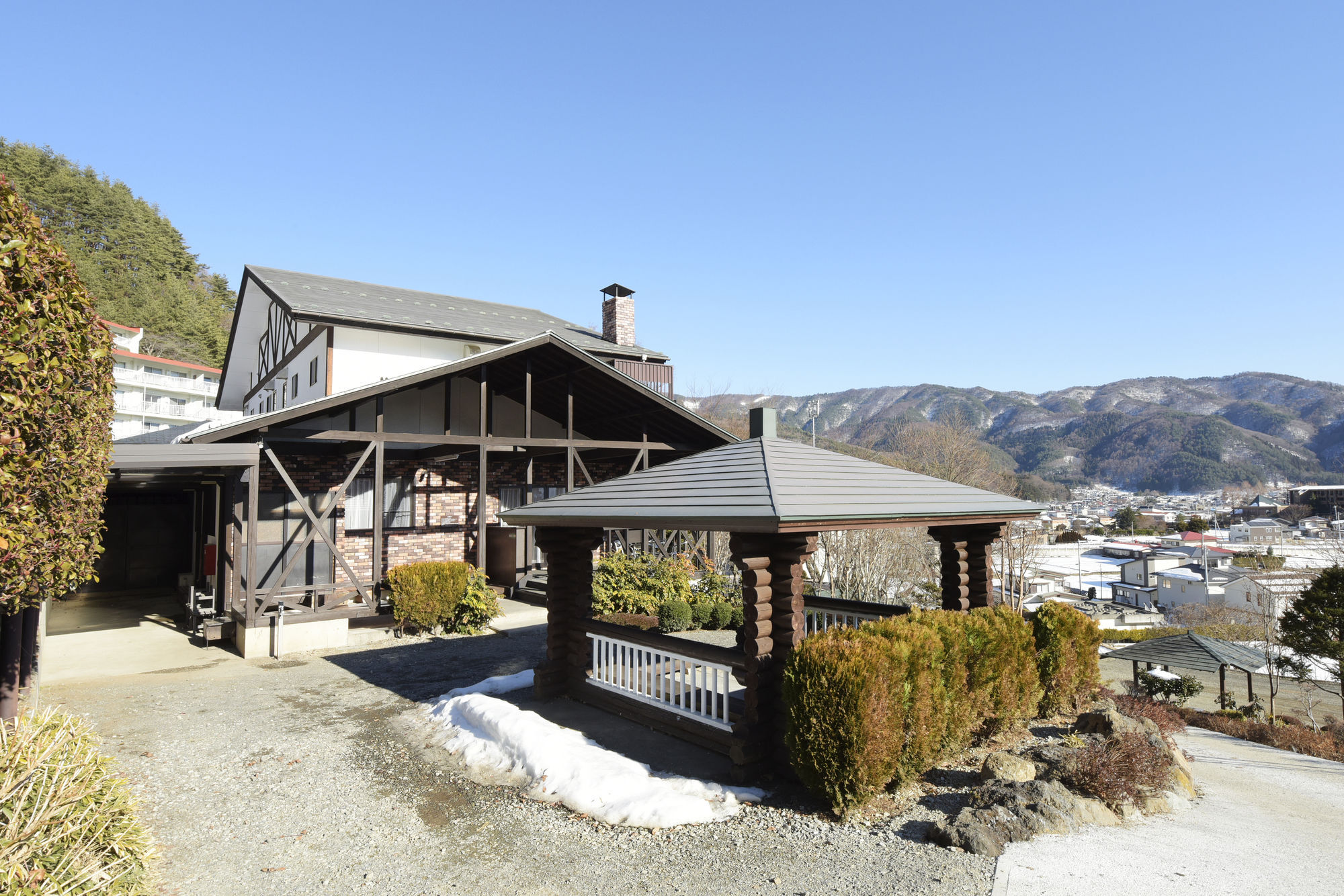 פוג'יקאוואגוצ'יקו Kawaguchiko Country Cottage Ban מראה חיצוני תמונה
