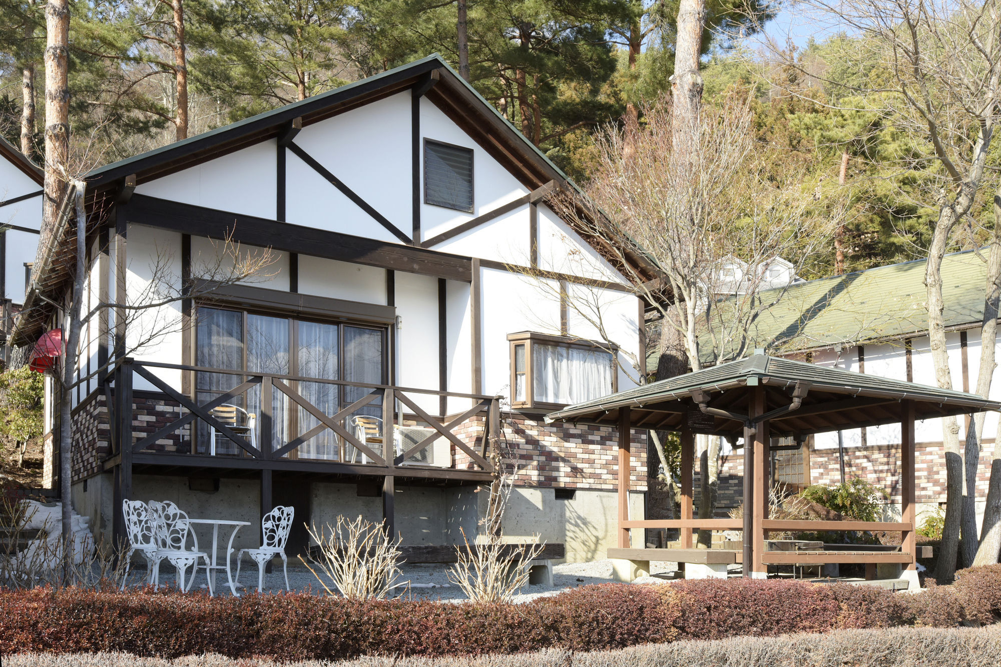 פוג'יקאוואגוצ'יקו Kawaguchiko Country Cottage Ban מראה חיצוני תמונה